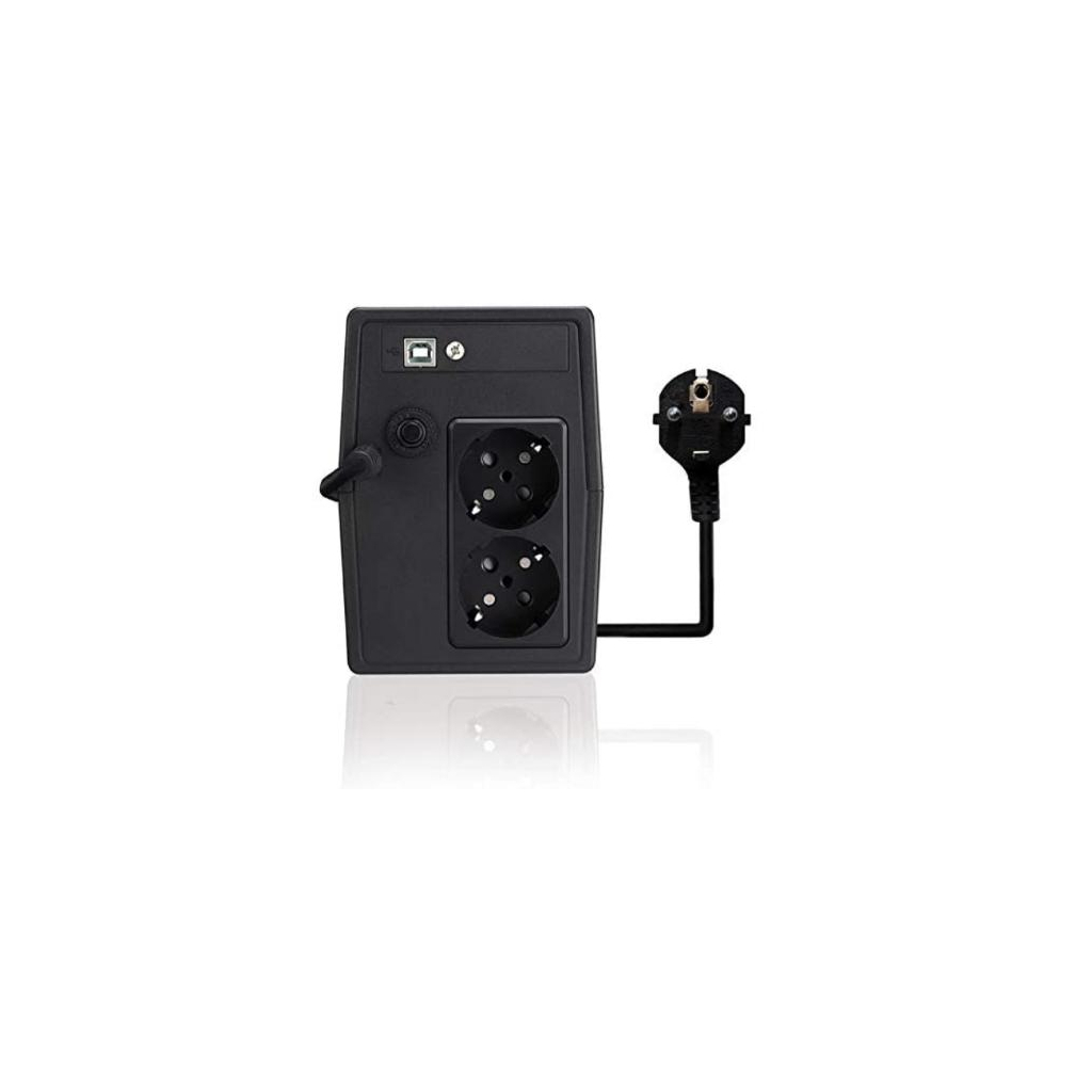 Пристрій безперебійного живлення TECNOWARE ERA PLUS 1200 SCHUKO USB (FGCERAPL1202SCH) - зображення 3