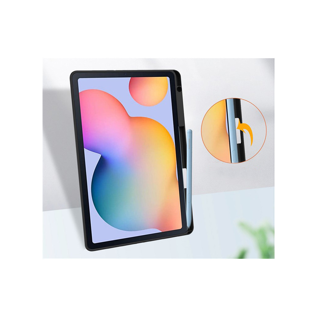 Чохол до планшета BeCover Soft Edge Stylus Mount Samsung Tab S6 Lite (2024) 10.4" P620/P625/P627 Black (710836) - зображення 5