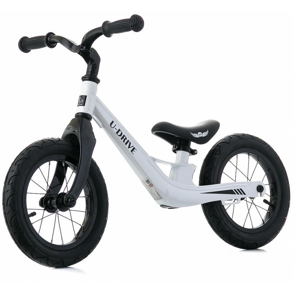 Біговел BabyHit U-DRIVE 12 alloy rim White (71836) - зображення 1
