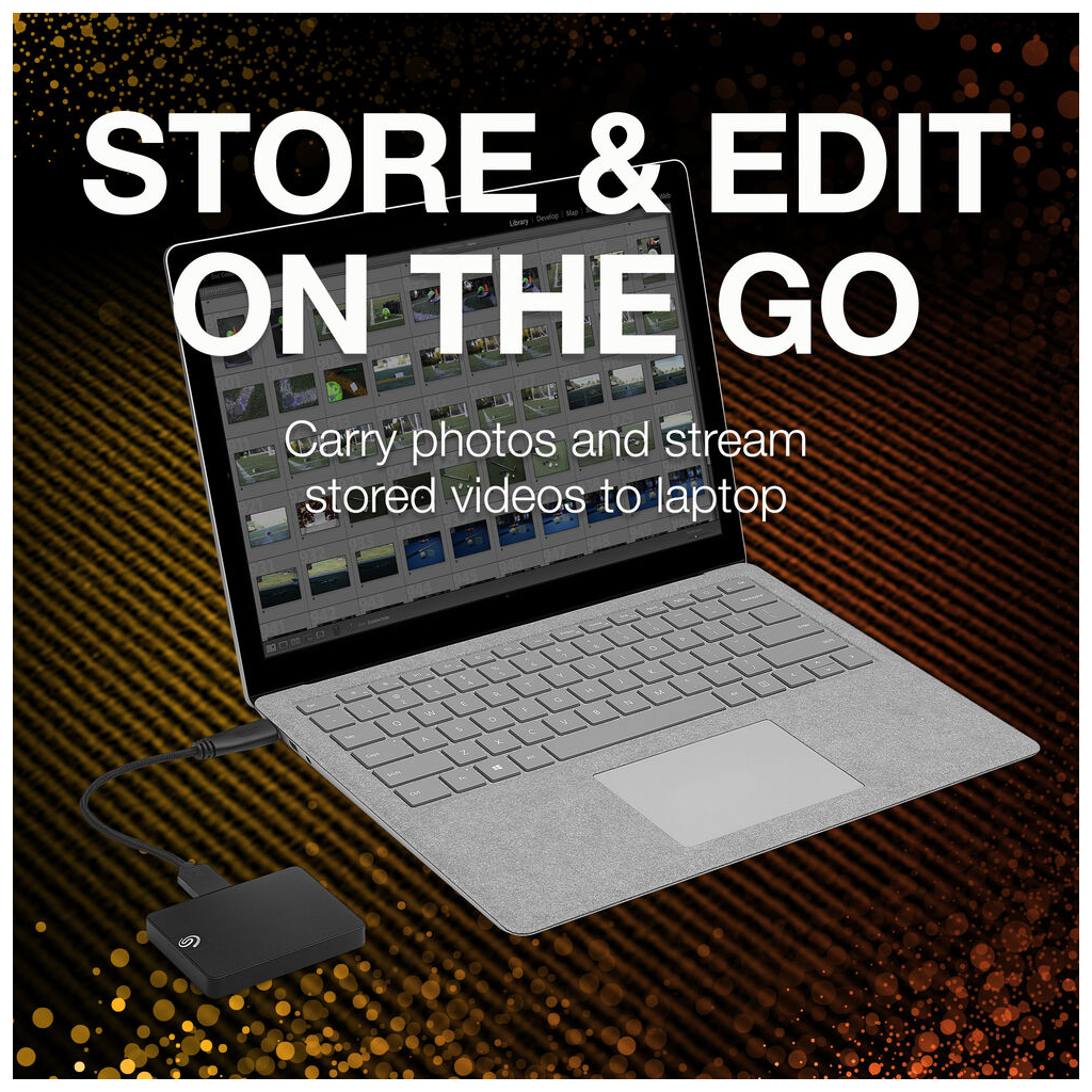 Накопичувач SSD USB-C 500GB Seagate (STLH500400) - зображення 3