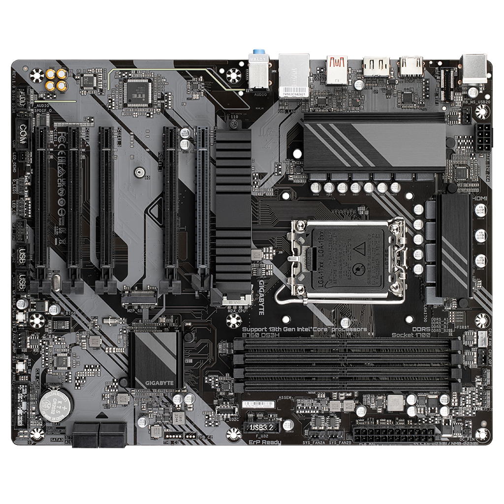 Материнська плата GIGABYTE B760 DS3H - зображення 4