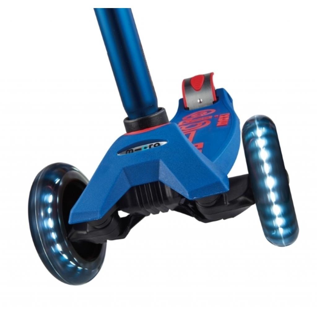 Самокат Micro Maxi Deluxe Blue LED (MMD067) - зображення 4