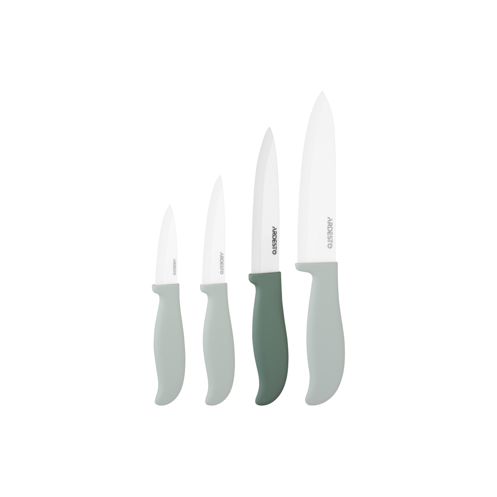 Кухонний ніж Ardesto Fresh 24.5 см Green (AR2124CZ) - зображення 3