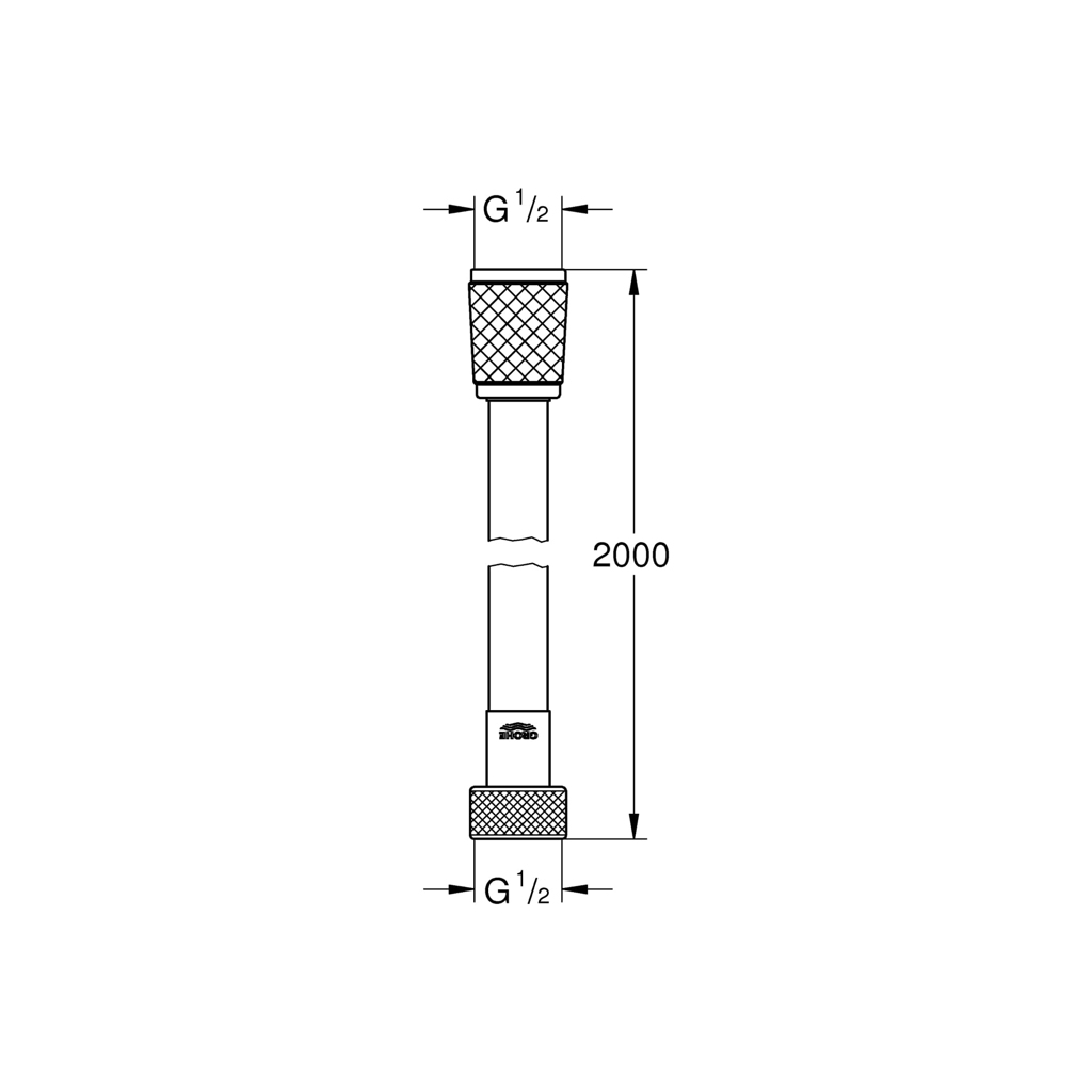 Шланг для душа Grohe 27173002 (CV032480) - изображение 2
