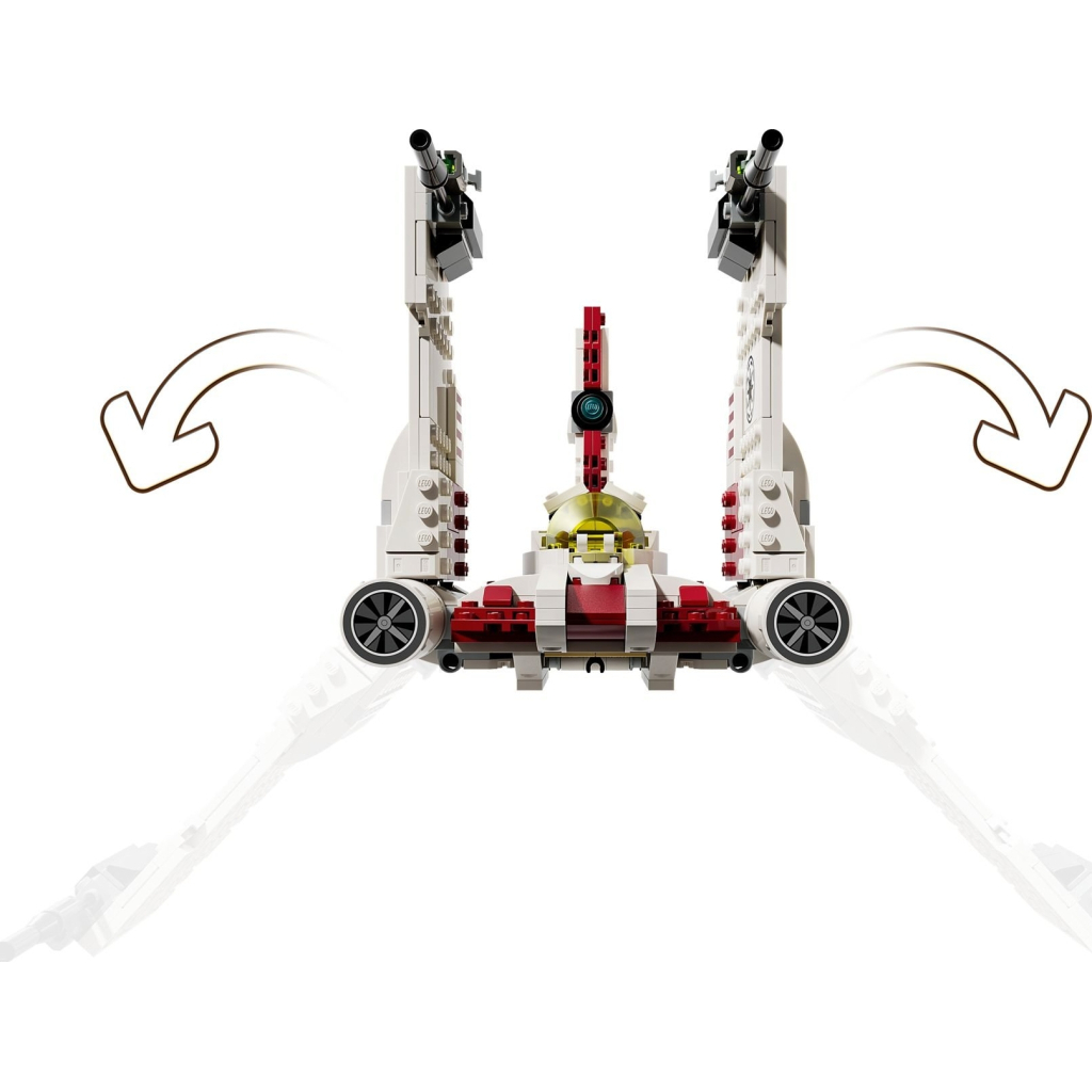 Конструктор LEGO Star Wars Зоряний винищувач V-19 «Потік» (75432) - зображення 6