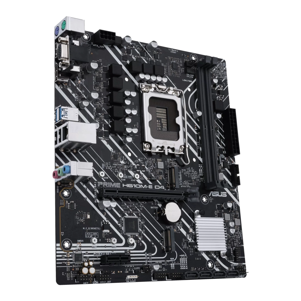 Материнська плата ASUS PRIME H610M-E D4 - зображення 5