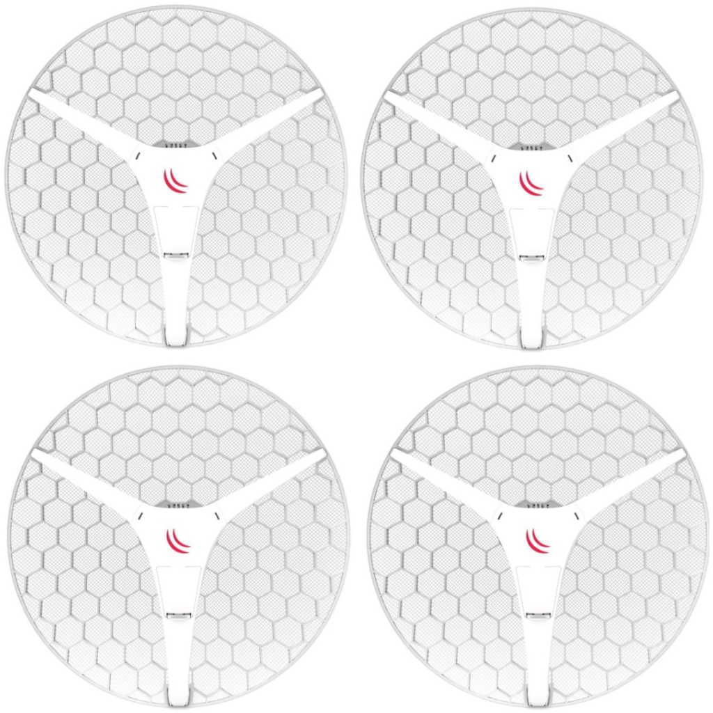 Точка доступу Wi-Fi Mikrotik RBLHG-5HPnD-XL4pack - зображення 1
