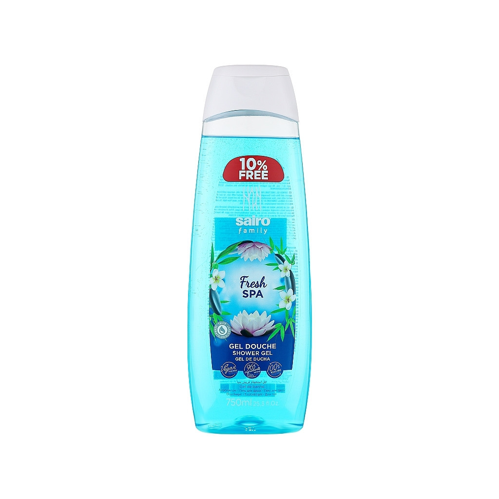 Гель для душу Sairo Fresh Spa 750 мл (8414227087423) - зображення 1