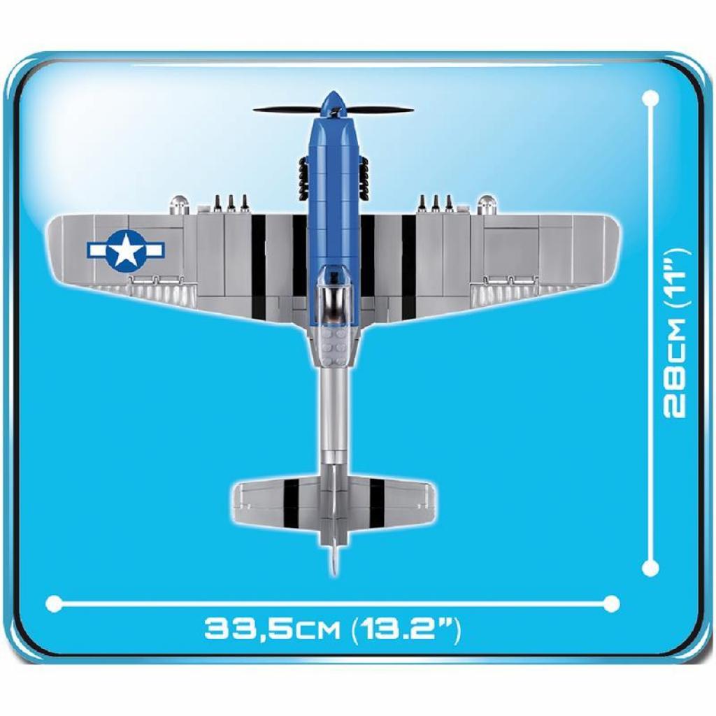 Конструктор Cobi Друга Світова Війна Літак Р-51 Мустанг (COBI-5536) (5902251055363) - зображення 5
