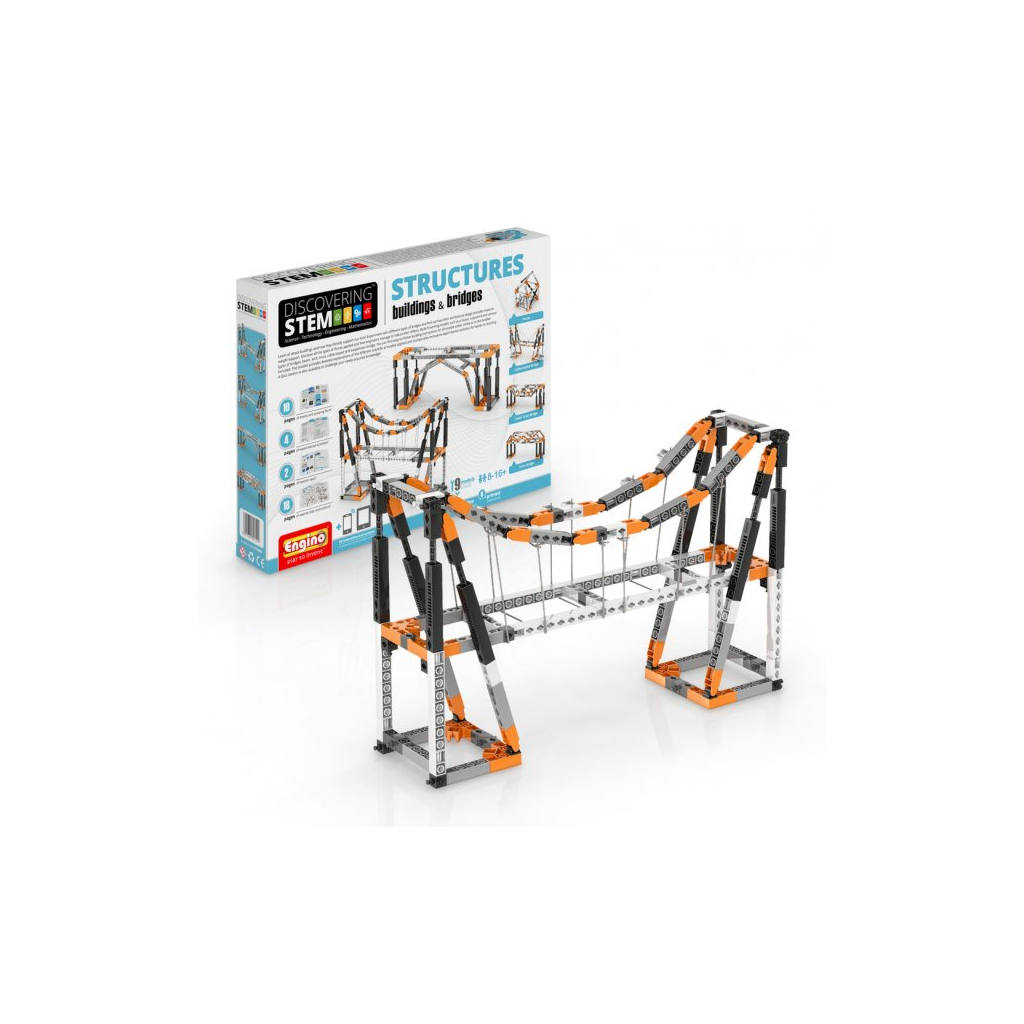 Конструктор Engino Stem Конструкції: Будівлі та Мости (STEM06) - зображення 7