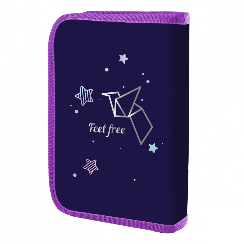 Пенал Yes HP-03 одинарний з клапаном Origami Doves (533412) - зображення 2