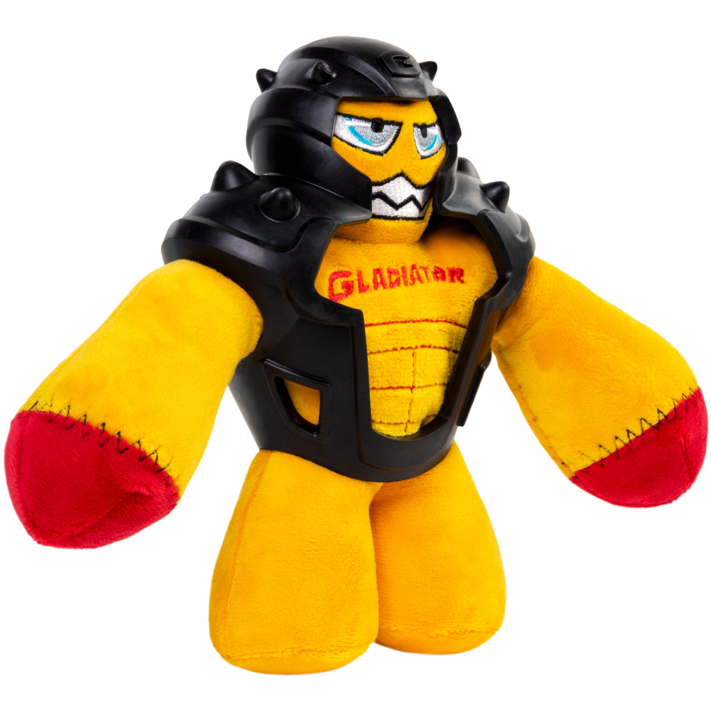 Іграшка для собак GiGwi Gladiator Гладіатор у гумовому шоломі 21 см (2310) - зображення 1