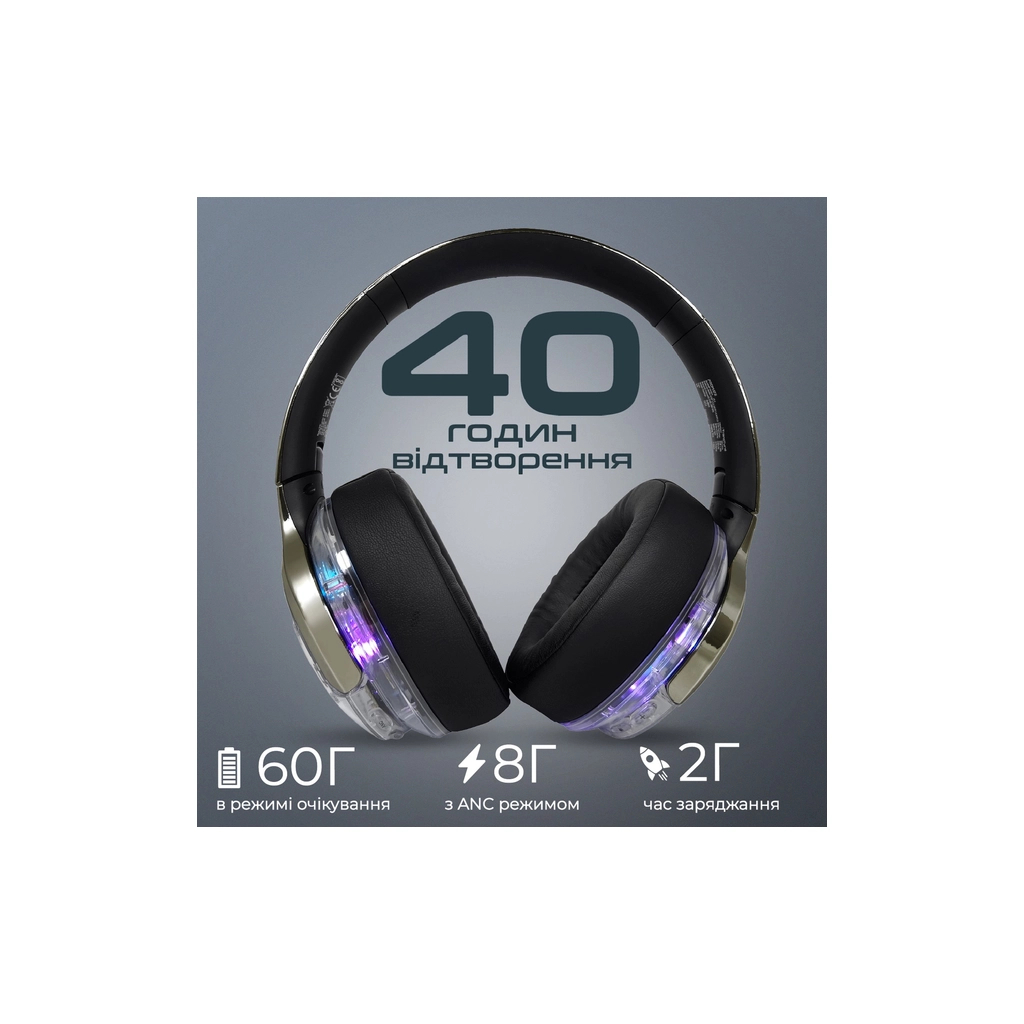 Навушники Promate TransTune Gun Metal (transtune.gunmetal) - зображення 6