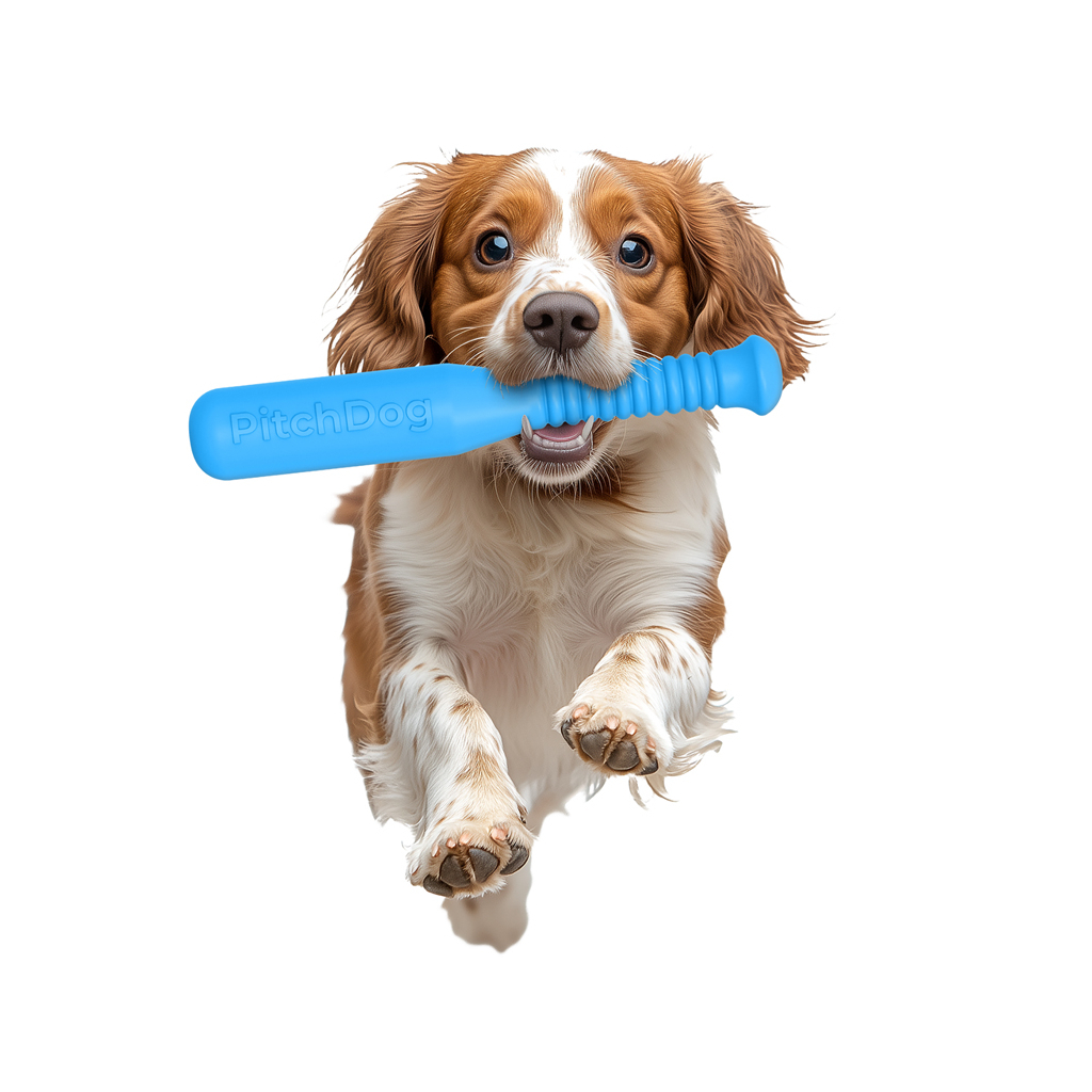 Іграшка для собак PitchDog Бита для апортировки Д 35 см блакитна (62402) - зображення 4