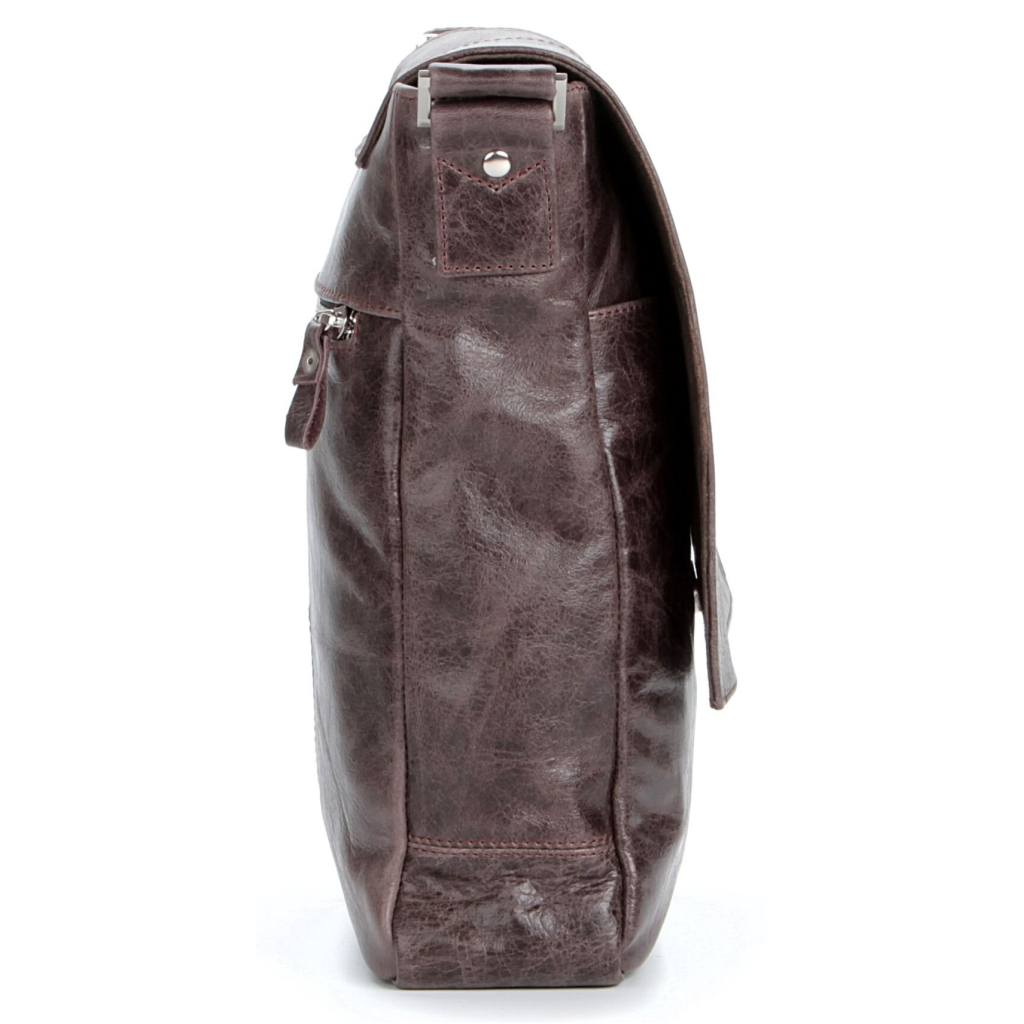 Сумка Shvigel Шкіряна Коричнева (00796) - зображення 7