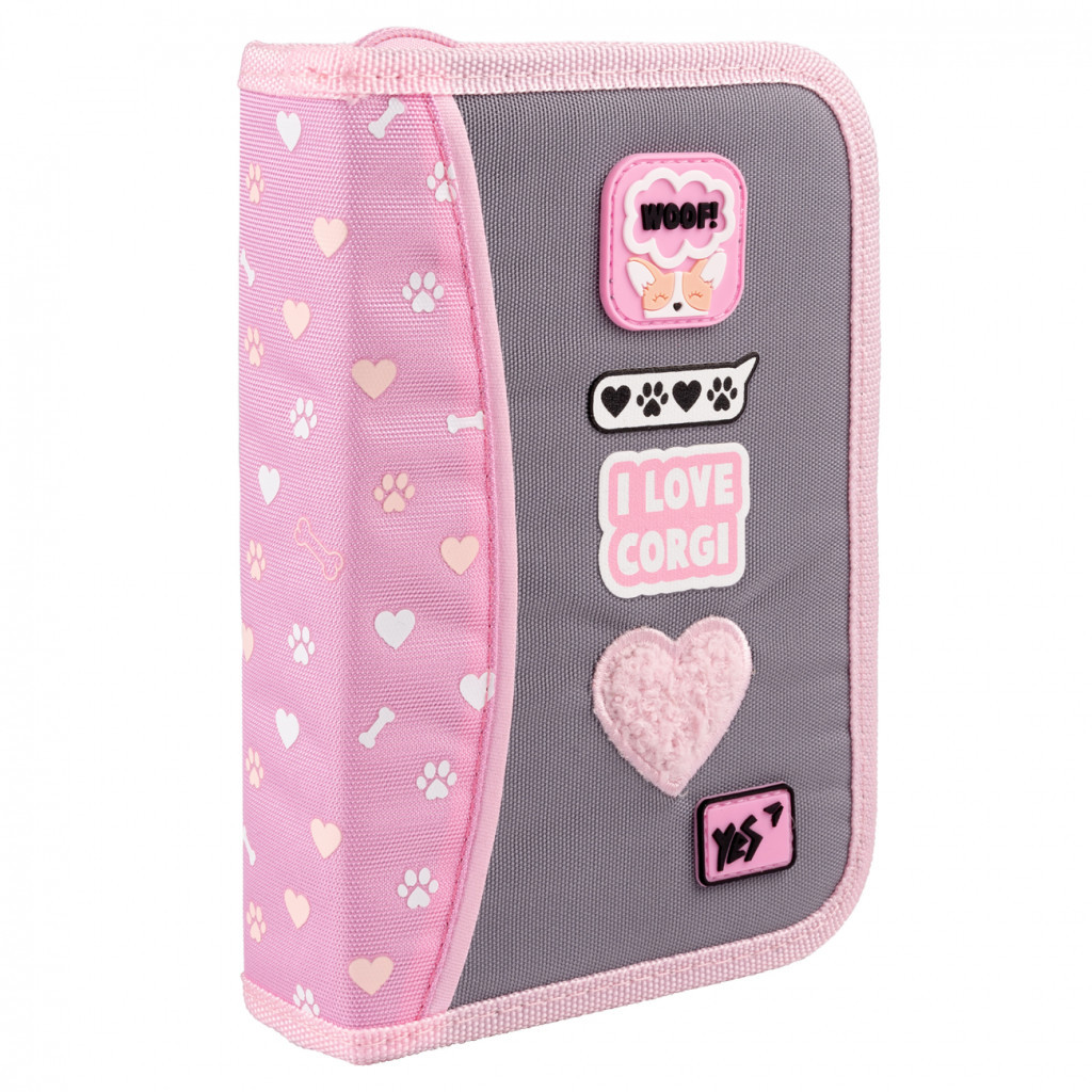 Пенал Yes I Love Corgi HP-03 з клапаном (533580) - зображення 1