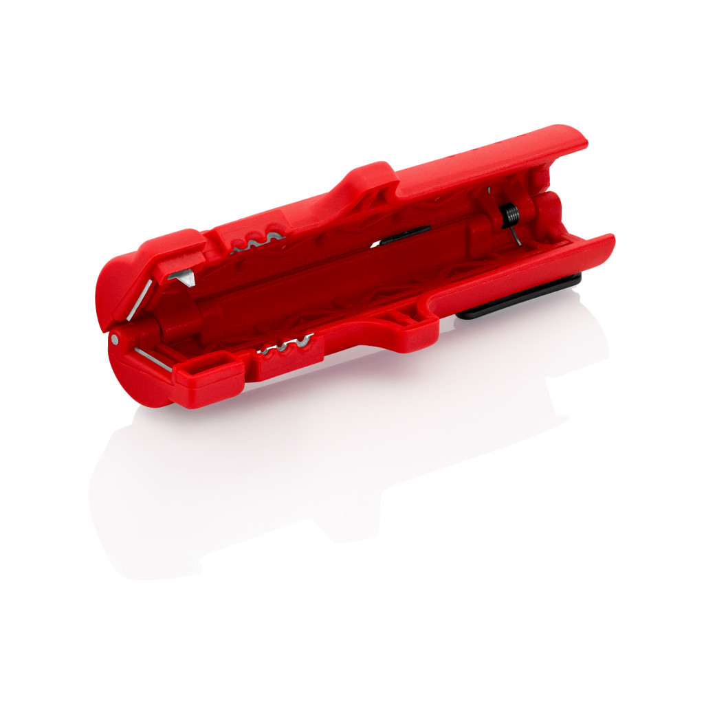 Знімач ізоляції KNIPEX для плоского та круглого кабелю (16 64 125 SB) - зображення 2