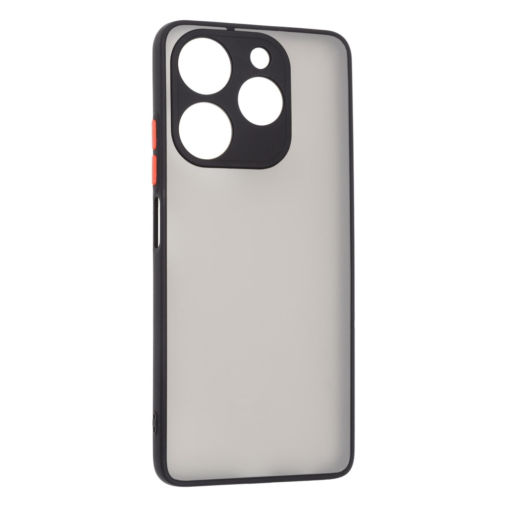 Чохол до мобільного телефона Armorstandart Frosted Matte Tecno Spark 10 Pro (KI7) Black (ARM70501) - зображення 1