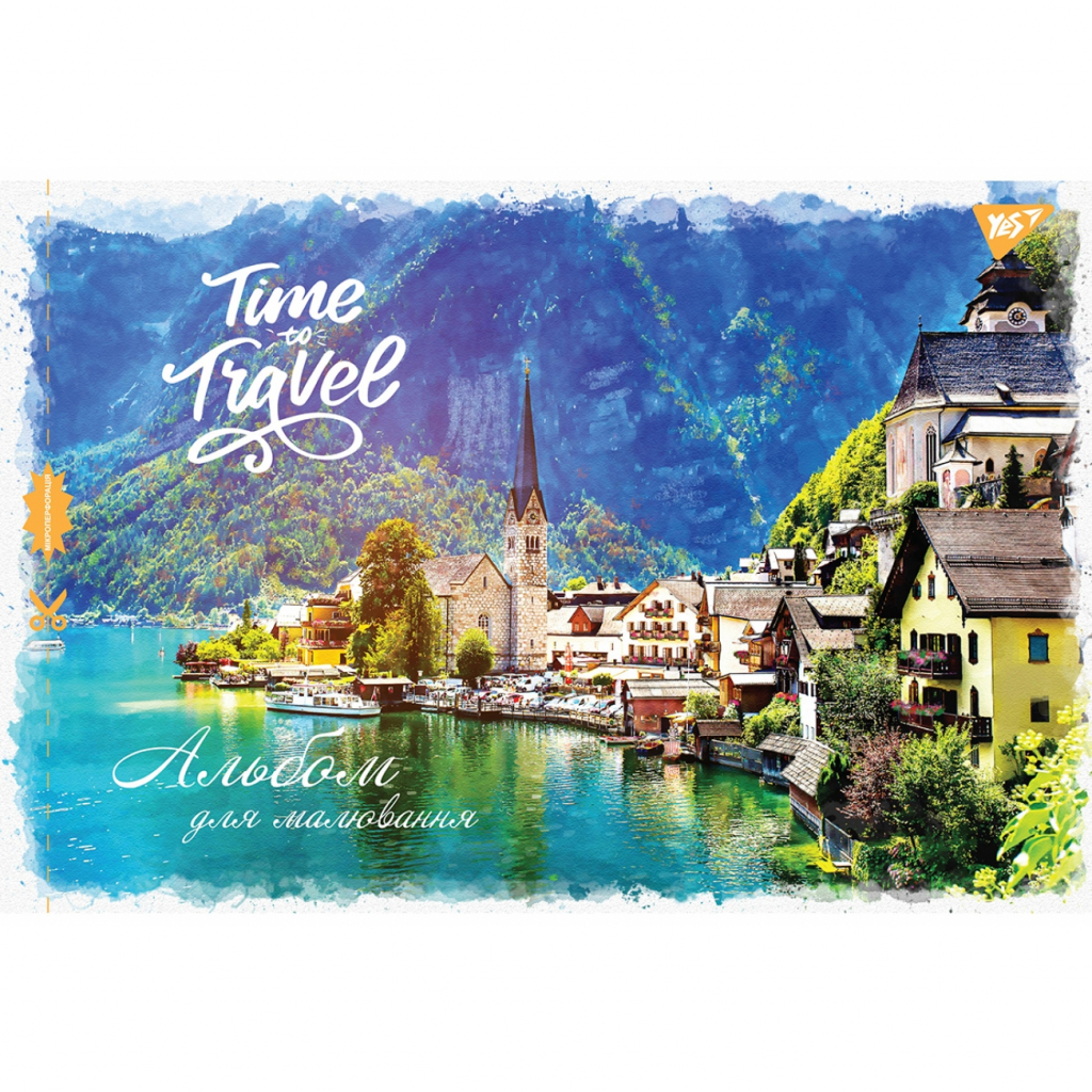 Альбом для малювання Yes А4 скоба з перфорацією, 28 аркушів (130471) - зображення 5