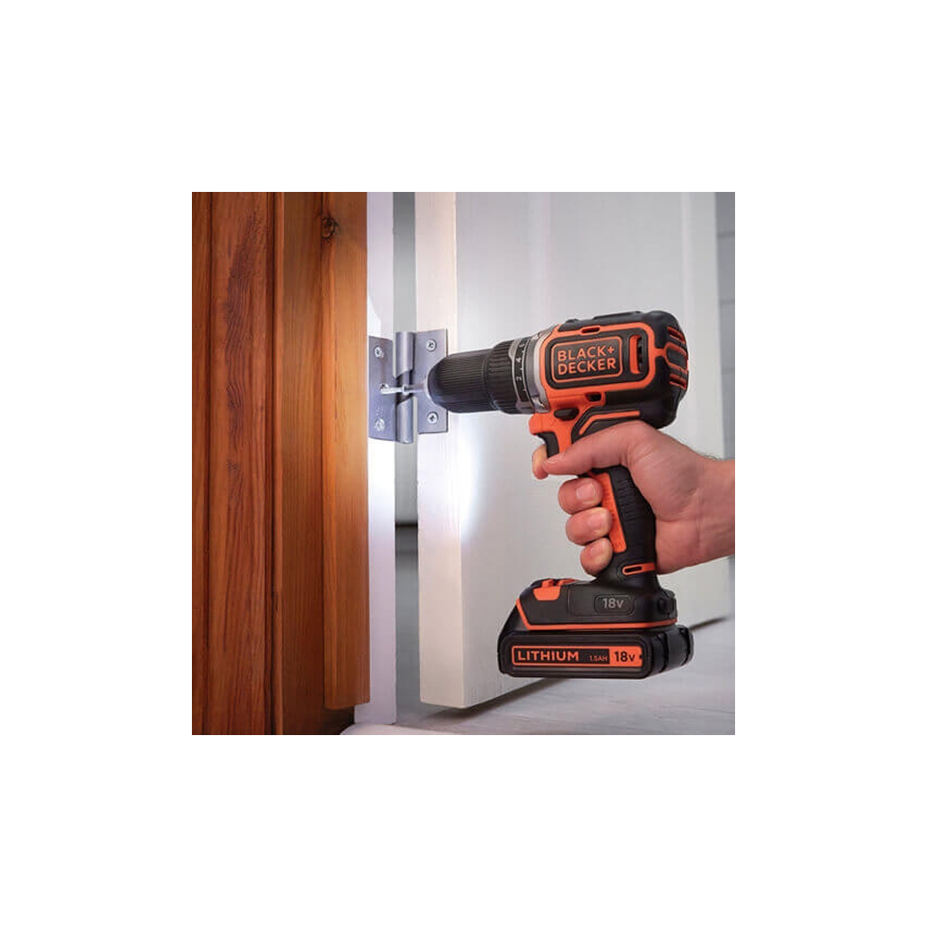 Шуруповерт Black&Decker BL186KB - зображення 4