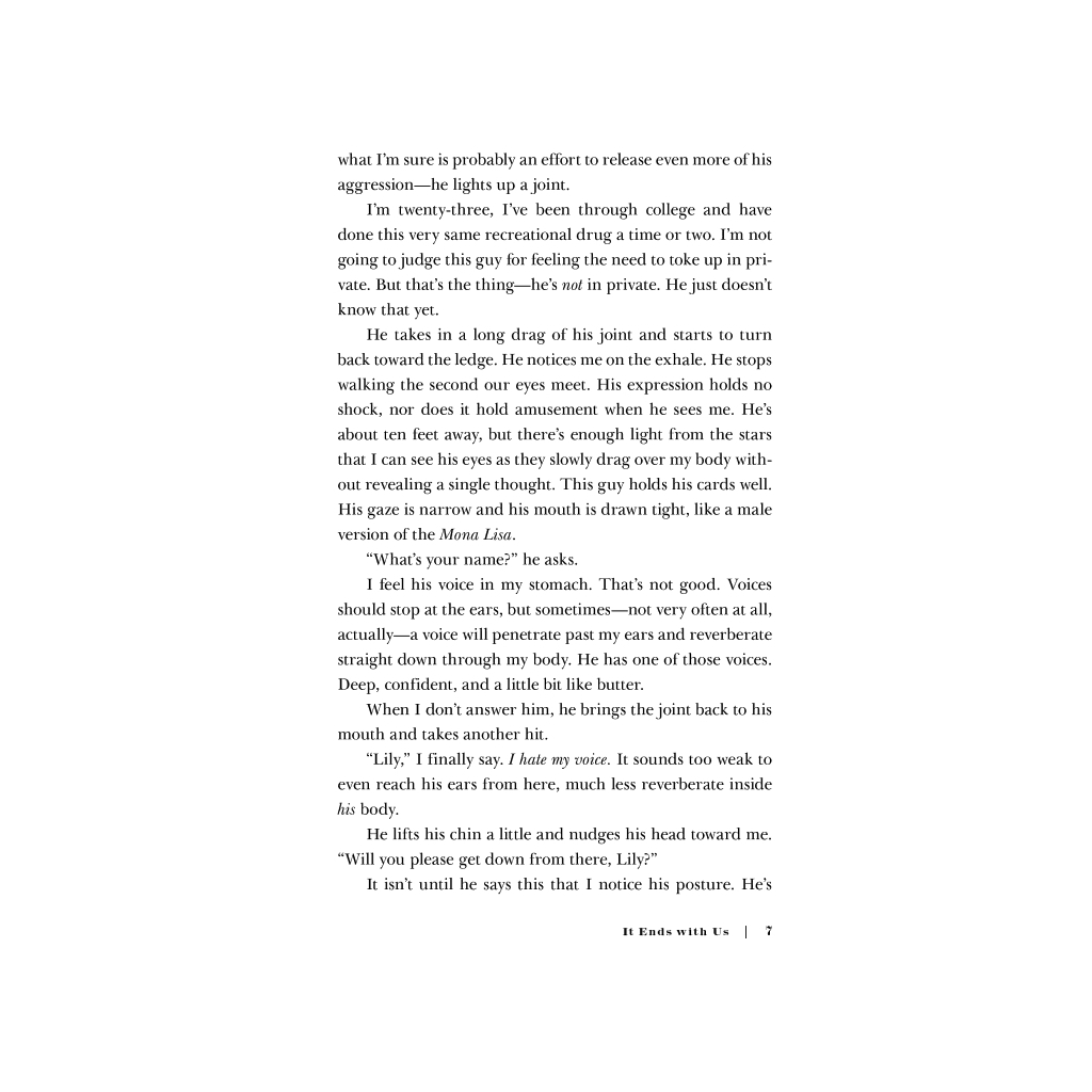 Книга It Ends With Us - Colleen Hoover Simon & Schuster (9781471156267) - зображення 7