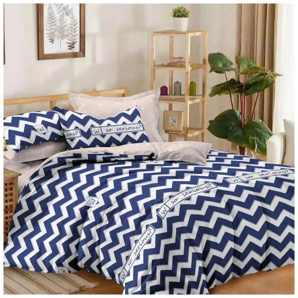 Простирадло MirSon Сатин Premium 22-1101 Giovanni 150х220 см (2200001184794) - зображення 1