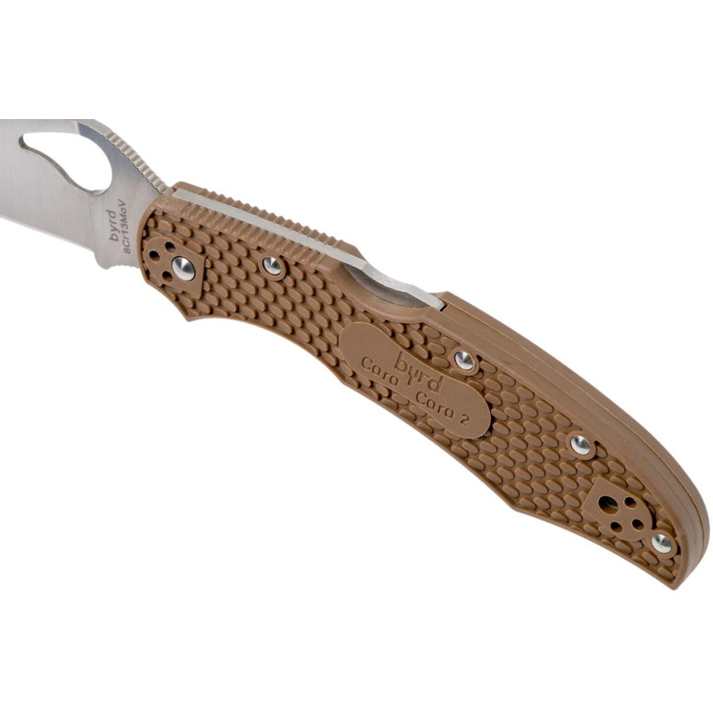 Ніж Spyderco Spyderco Byrd Cara 2, brown (BY03PBN2) - зображення 4