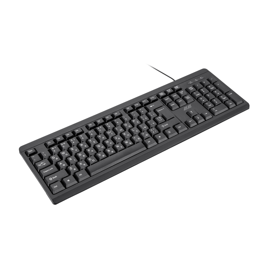 Комплект 2E MK401 USB UA Black (2E-MK401UB_UA) - зображення 5