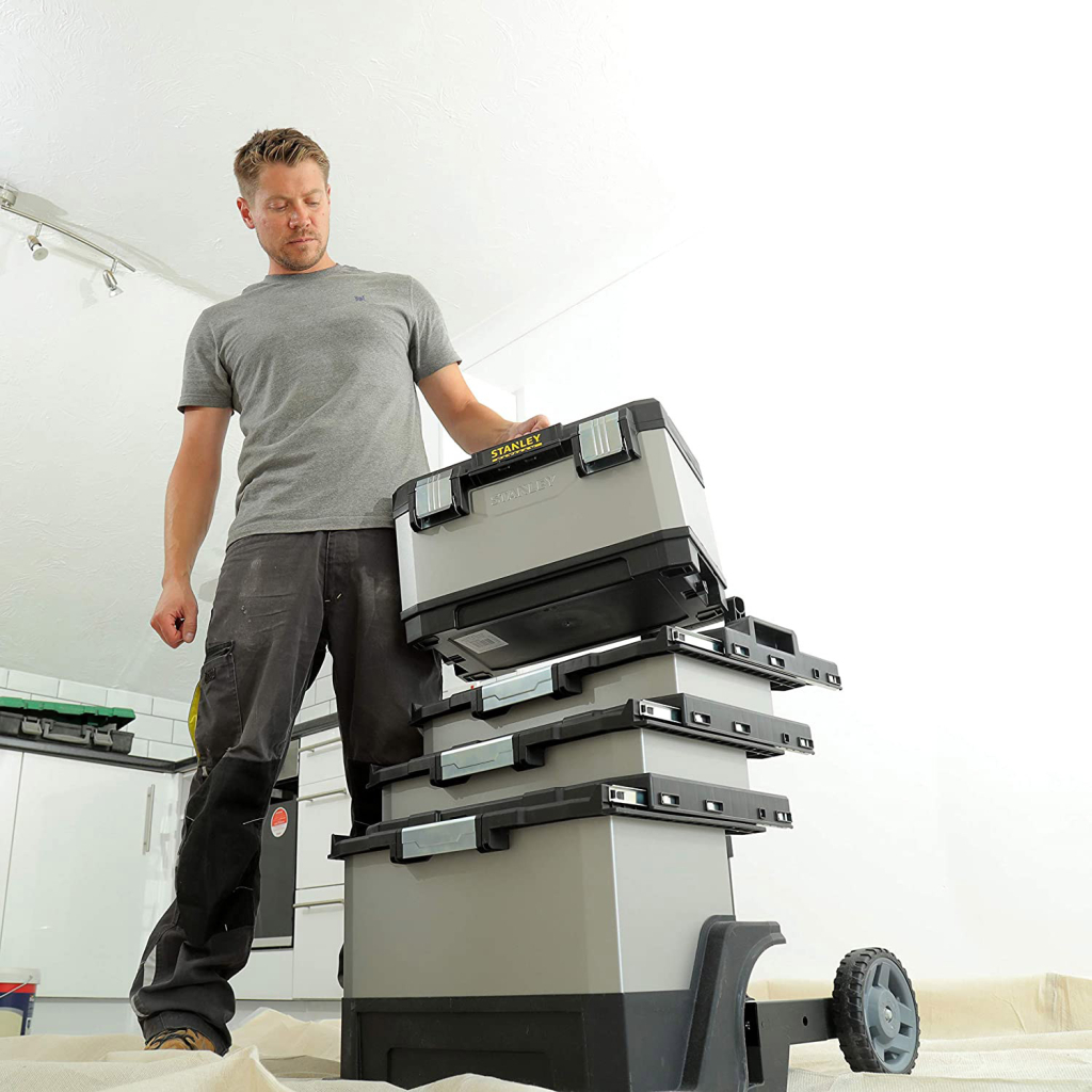 Ящик для інструментів Stanley FatMax Rolling Workshop", 568x893x389 мм, на колесах (1-95-622) - зображення 5