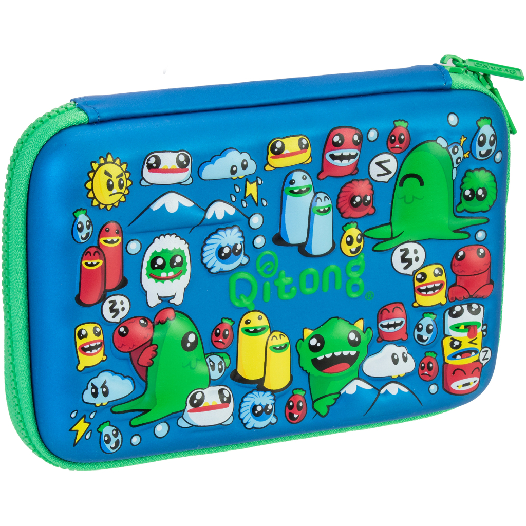 Пенал Cool For School 1 відділення з органайзером синій (QT-5622-Blue) - зображення 1