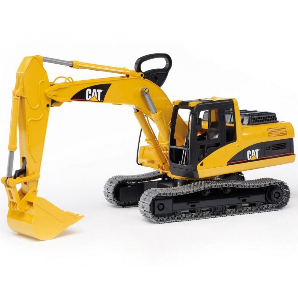 Спецтехніка Bruder Екскаватор на гусеницях Bruder CAT 1:16 (02438) - зображення 2