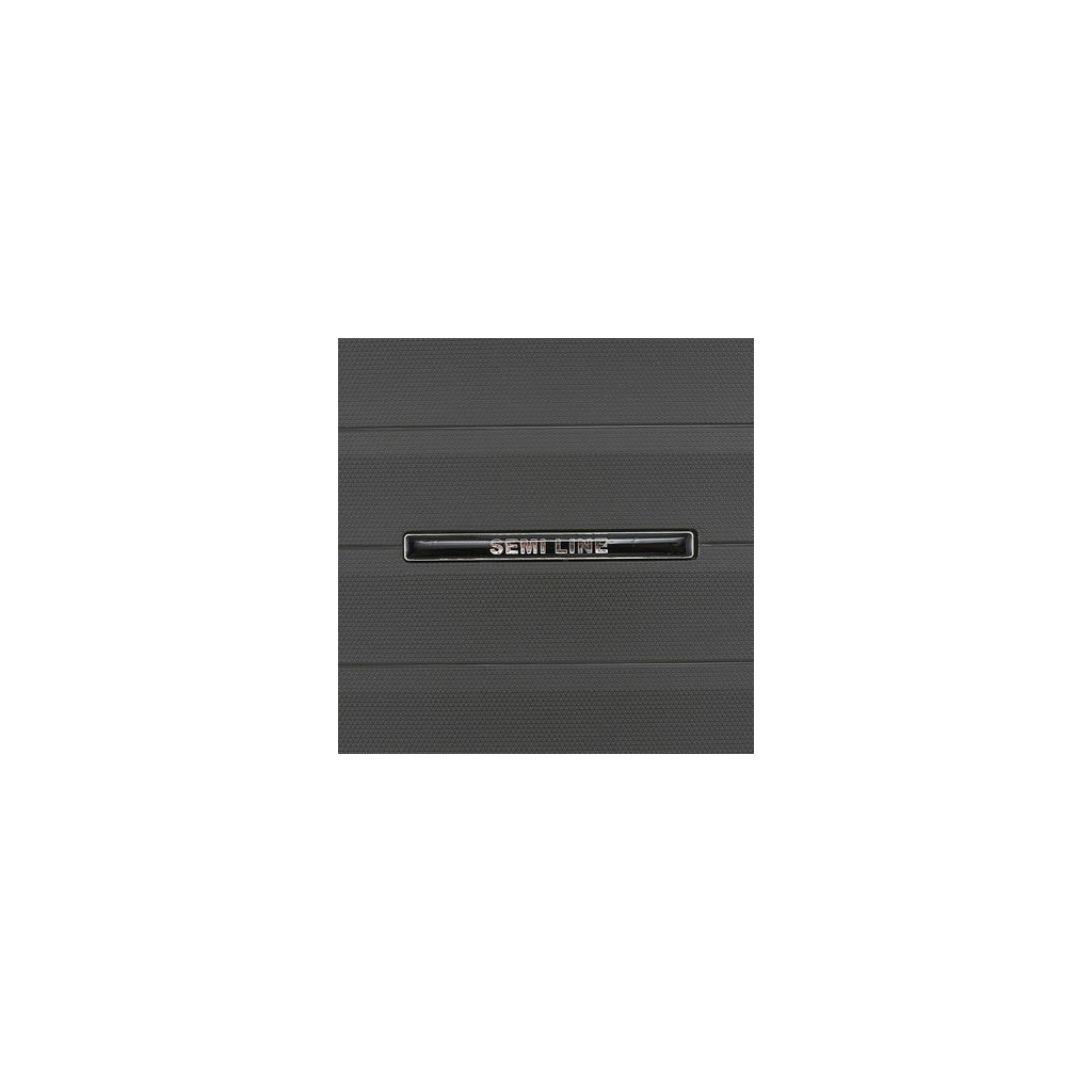 Валіза Semi Line 20" S T5586-2 Dark Grey (DAS302883) - зображення 7