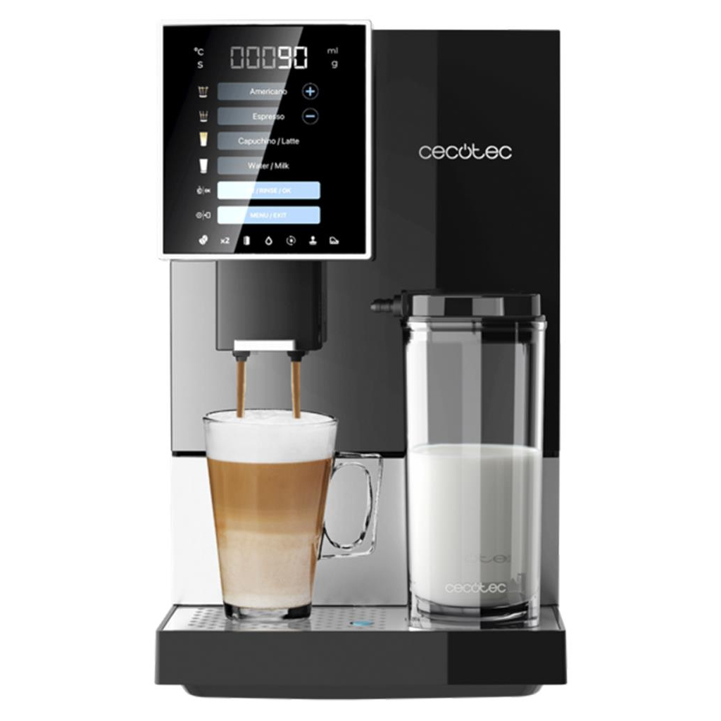 Кавомашина Cecotec Cremmaet Compactccino Black/Silver (A01 EU01 105455) - зображення 1