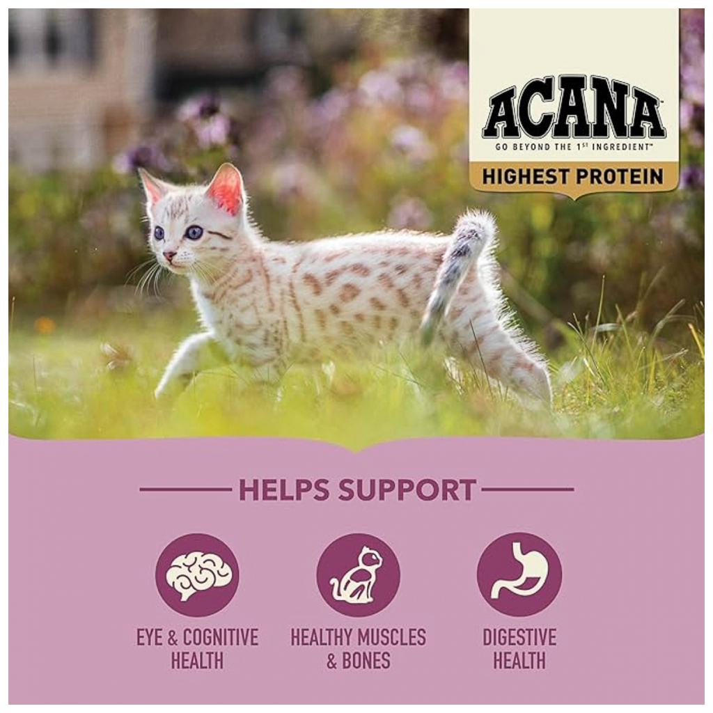 Сухий корм для кішок ACANA Highest Protein Kitten Recipe 1.8 кг (0064992723255) - зображення 6