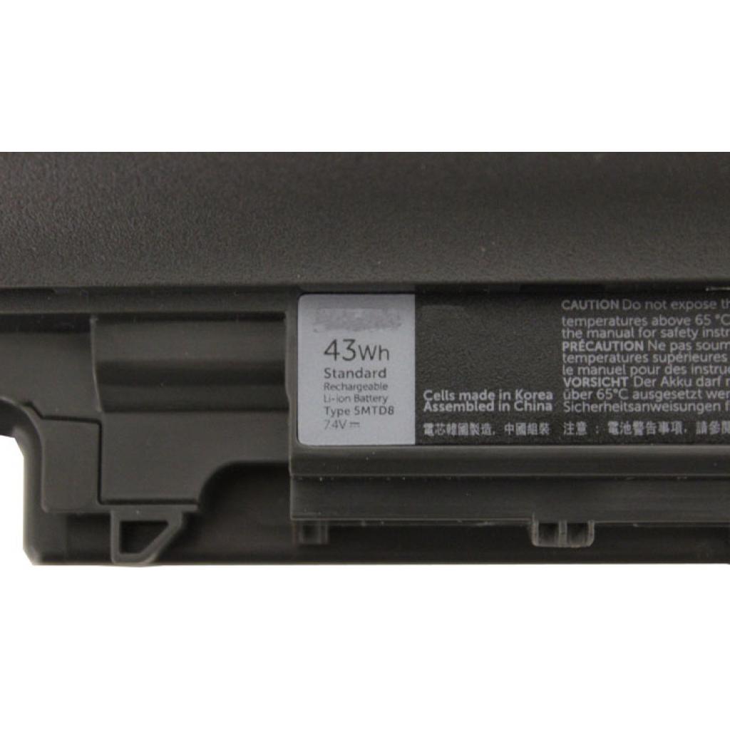 Акумулятор до ноутбука Dell Latitude 3340 5MTD8, 43Wh (5800mAh), 4cell, 7.3V, Li-ion (A47364) - зображення 3