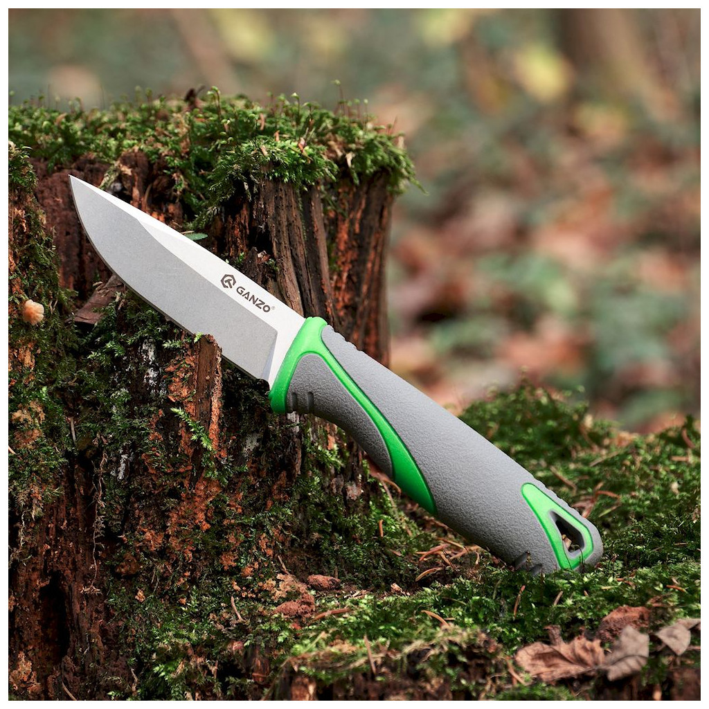 Ніж Ganzo G807-GY Сірий з ножнами (G807GY) - зображення 6