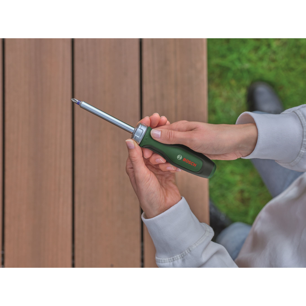 Викрутка Bosch з тріскачкою, 205мм, сталь CrV (1.600.A02.Z99) - зображення 2