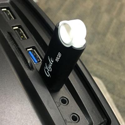 USB флеш накопичувач Patriot 16GB Glyde Black USB 3.1 (PSF16GGLDB3USB) - зображення 4