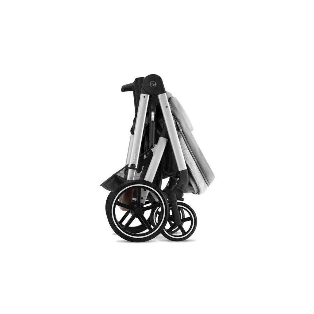 Коляска Cybex Balios S Lux SLV Lava Grey (з бампером) (522002549) - зображення 5