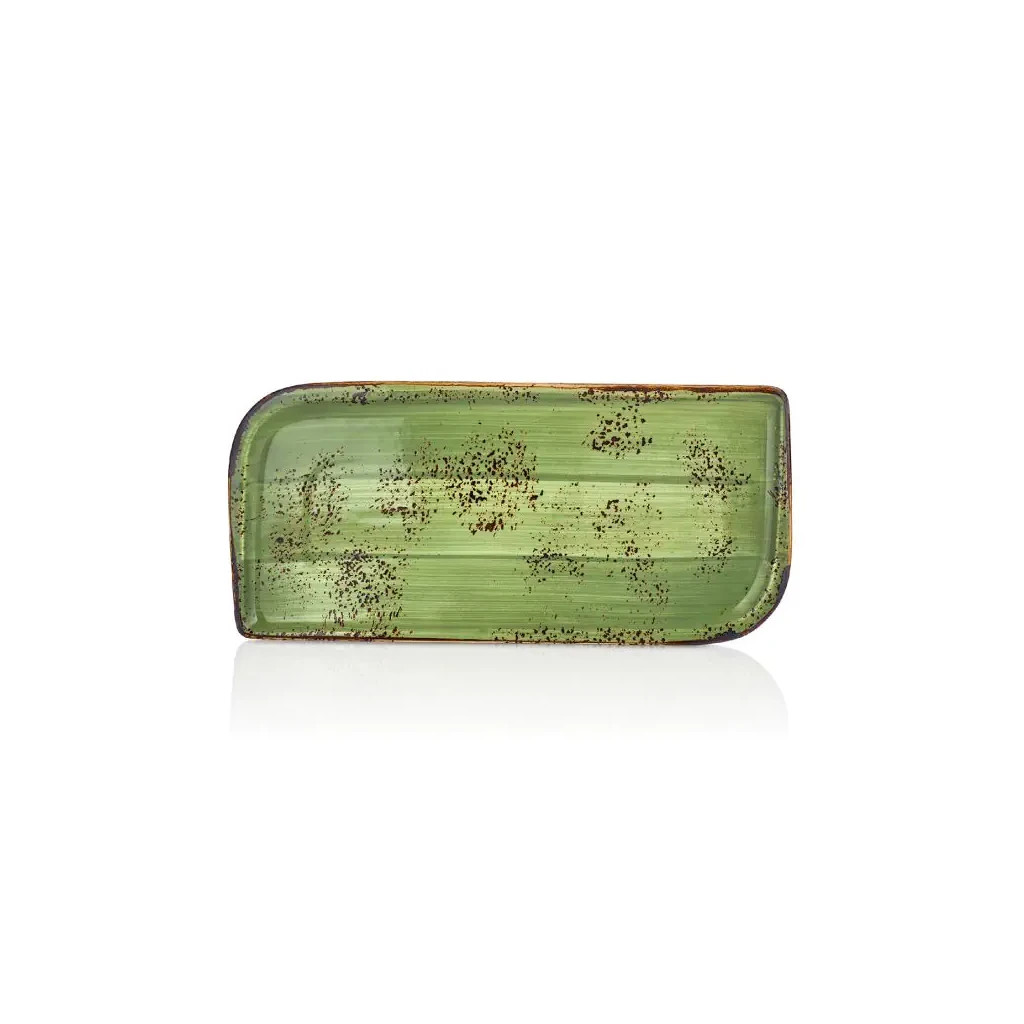 Блюдо By Bone серія "Harmony" Breeze прямокутне 35 х 16 см (HA-BR-AR-38-DT) - зображення 1