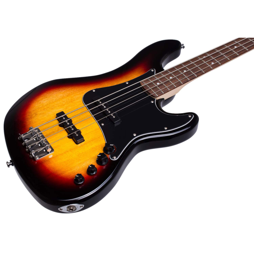 Бас-гітара Cort GB34JJ 3 Tone Sunburst - изображение 3