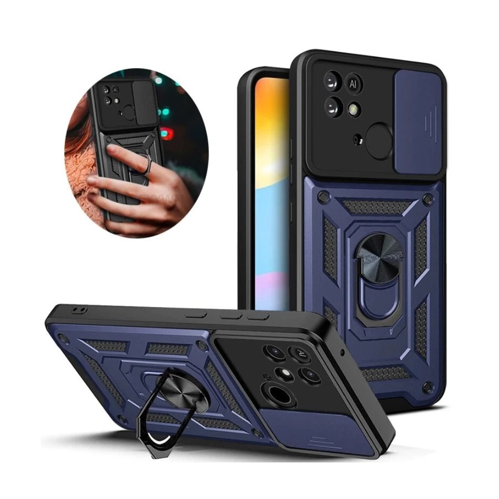 Чохол до мобільного телефона BeCover Military Xiaomi Redmi 10C Blue (707426) - зображення 2