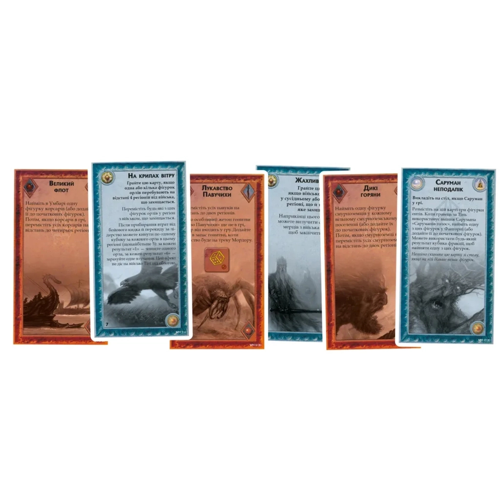 Настільна гра Geekach Games Війна Персня. Воїни Середзем’я (War of the Ring: Warriors of Middle-earth) (укр.) (GKCH136wm) - зображення 2