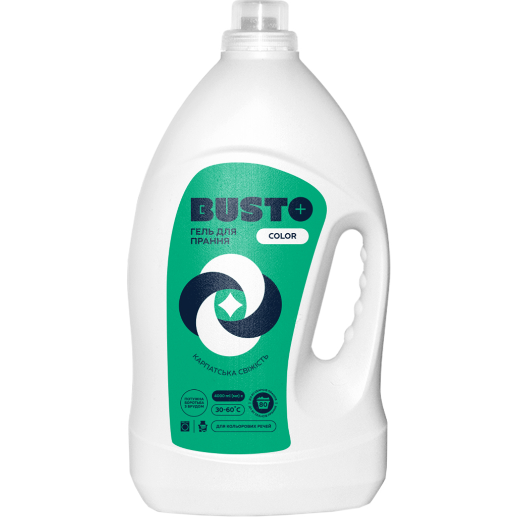 Гель для прання Busto Color Карпатська свіжість 4 л (4820178065528) - зображення 1