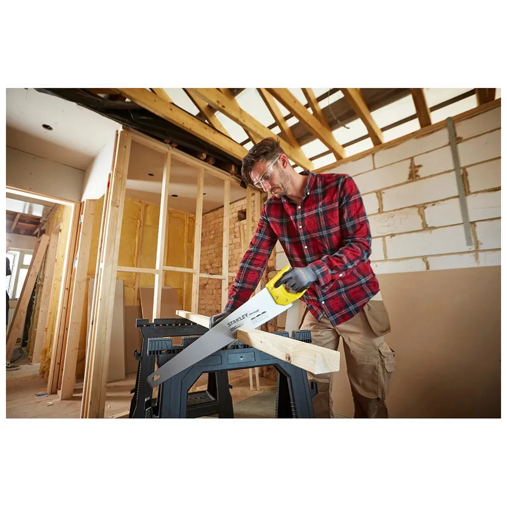 Ножівка Stanley SHARPCUT із загартованими зубами, L=550мм, 7 tpi. (STHT20368-1) - зображення 4