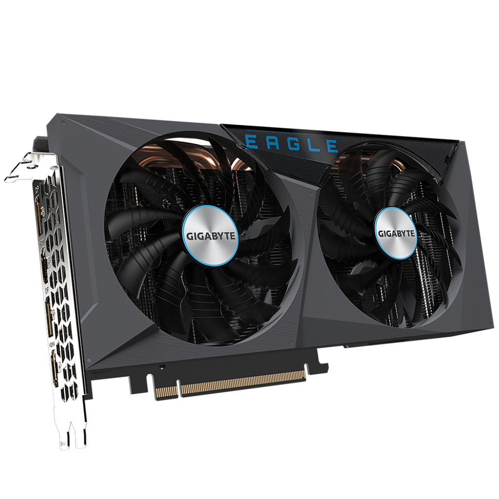 Відеокарта GIGABYTE GeForce RTX3060Ti 8Gb EAGLE 2.0 LHR (GV-N306TEAGLE-8GD 2.0) - зображення 2
