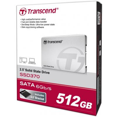 Накопичувач SSD 2.5" 512GB Transcend (TS512GSSD370S) - зображення 5