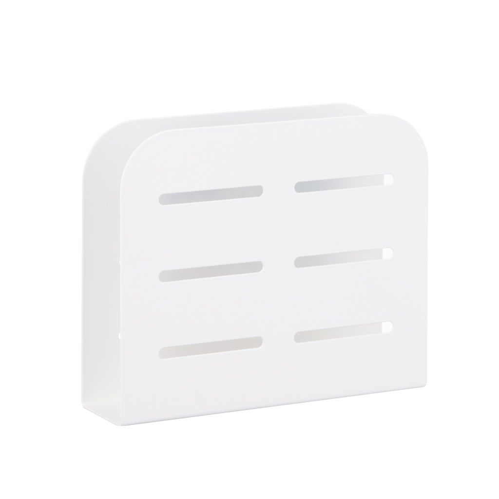 Серветниця Ardesto Midori 15х4х12.5см, метал, біла (AR0910W) - зображення 1