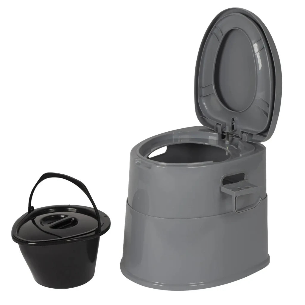 Біотуалет Bo-Camp Portable Toilet Comfort 7 Liters Grey (5502815) - зображення 6
