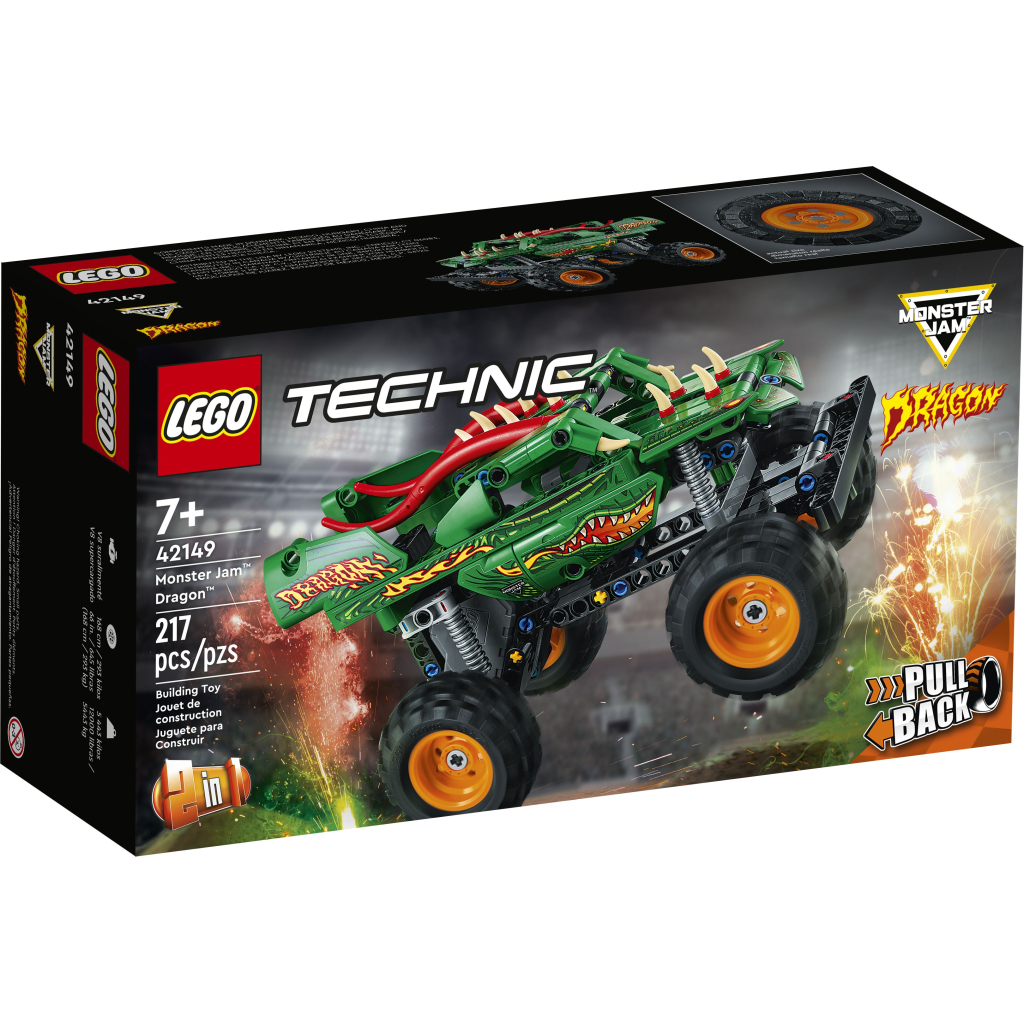 Конструктор LEGO Technic Monster Jam Dragon 217 деталей (42149) - зображення 1